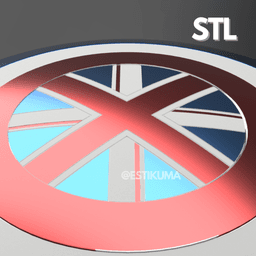 Captain Carter Shield - Multi Verse Of Madness 3d model