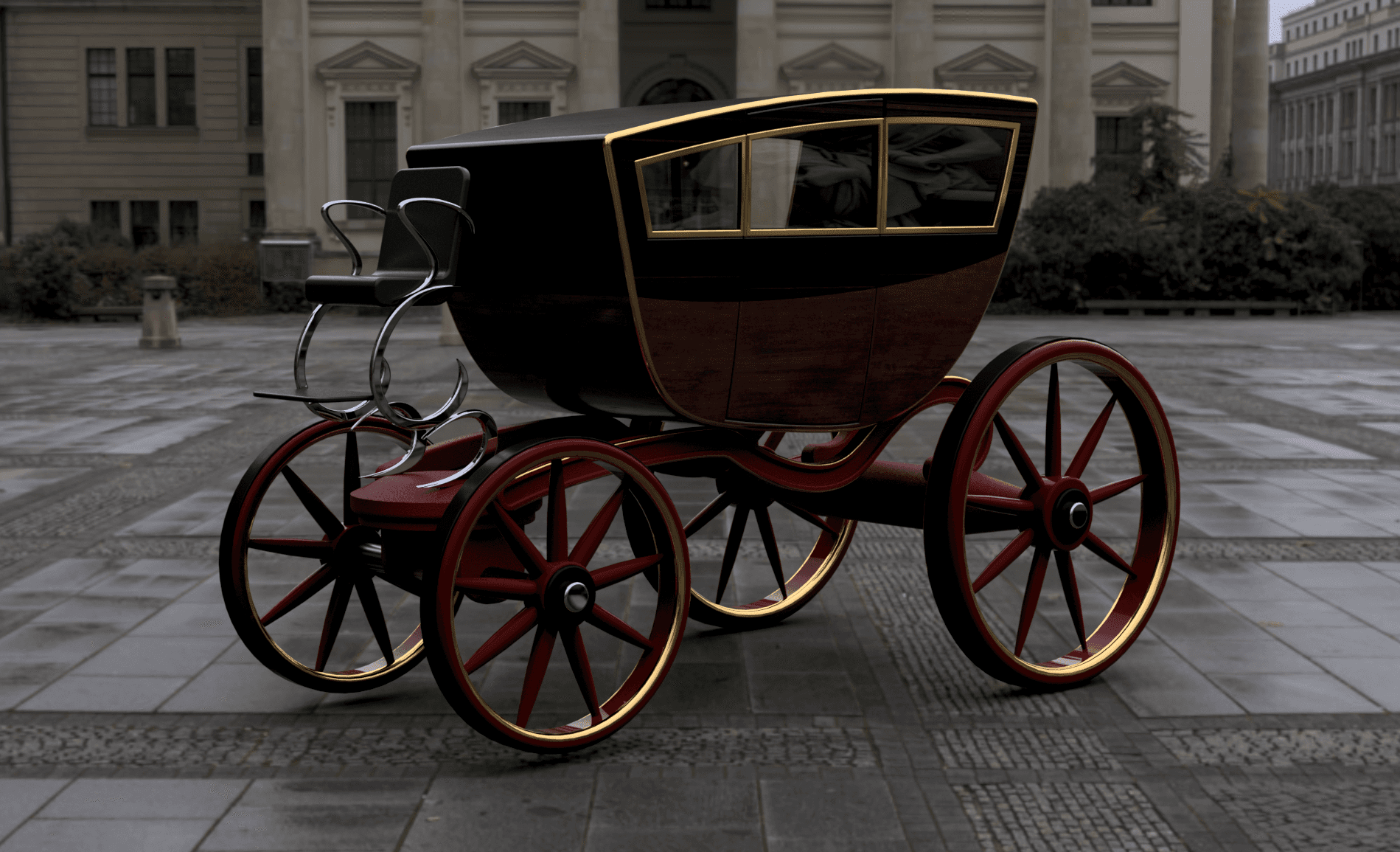 Carriage 3d model