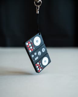 NFC Keychain - Mini DJ Controller 3d model