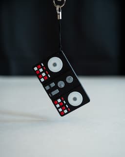 NFC Keychain - Mini DJ Controller 3d model