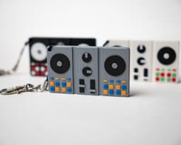 NFC Keychain - Mini DJ Controller 3d model