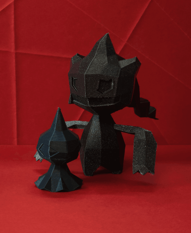 Banette Low Poly Pokemon 3d model