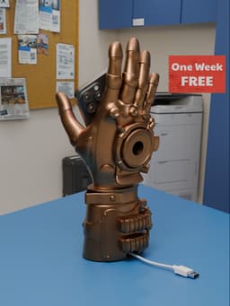Steampunk Glove Magsafe 3d model