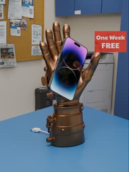 Steampunk Glove Magsafe 3d model