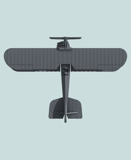 1:144 Phönix D.III 3d model