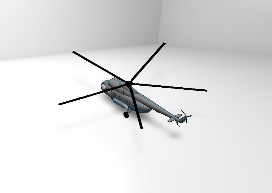 Mi-8 hip.STL 3d model