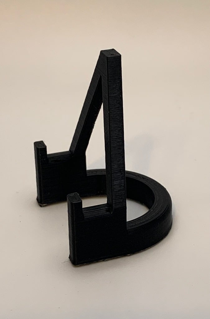 Logo display stand AXM 3d model