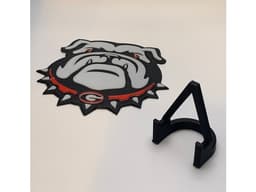 Logo display stand AXM 3d model