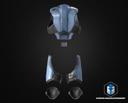 HD2 - SEAF Trooper Armor - 3D Print Files 3d model