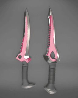 Jack The Ripper's Daggers - Fate/Apocrypha 3d model