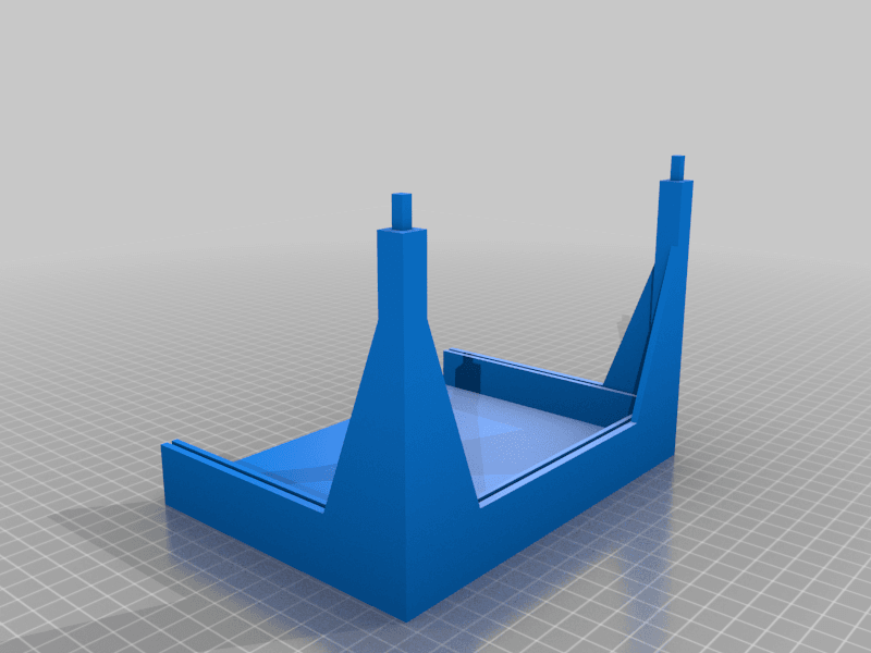 Disc Golf Glow Box for Compact Zuca Cart 3d model