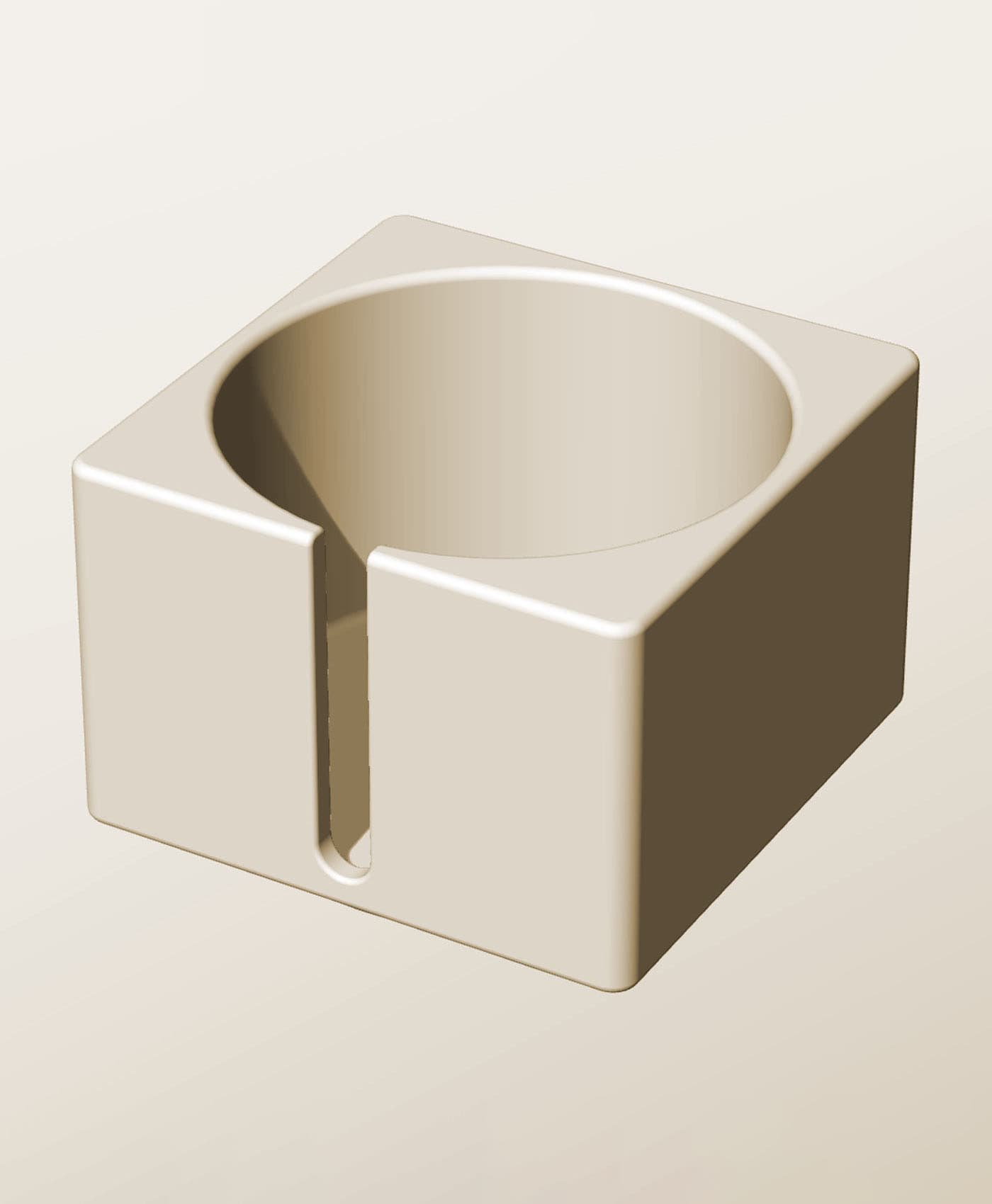 CS96-70-S Slotted container modular stackable module bin box 3d model