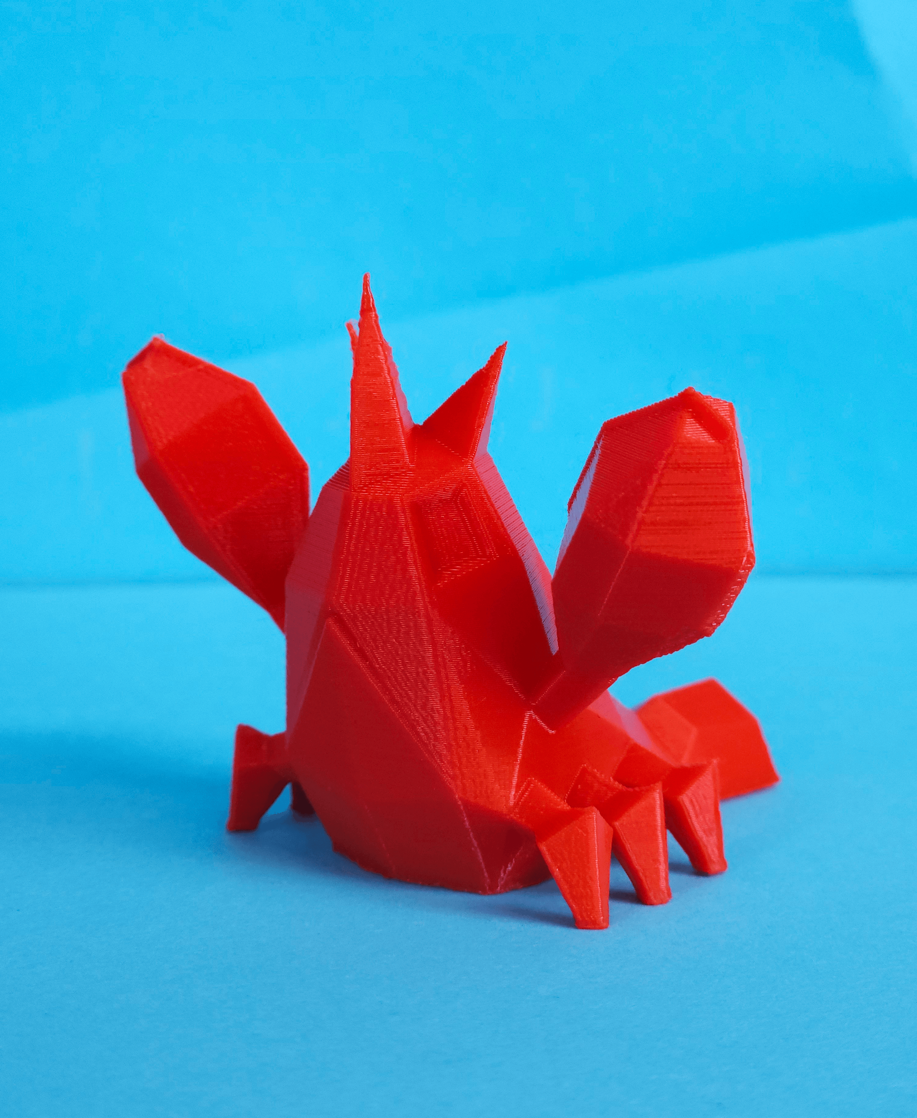 Corphish Low Poly Pokemon 3d model