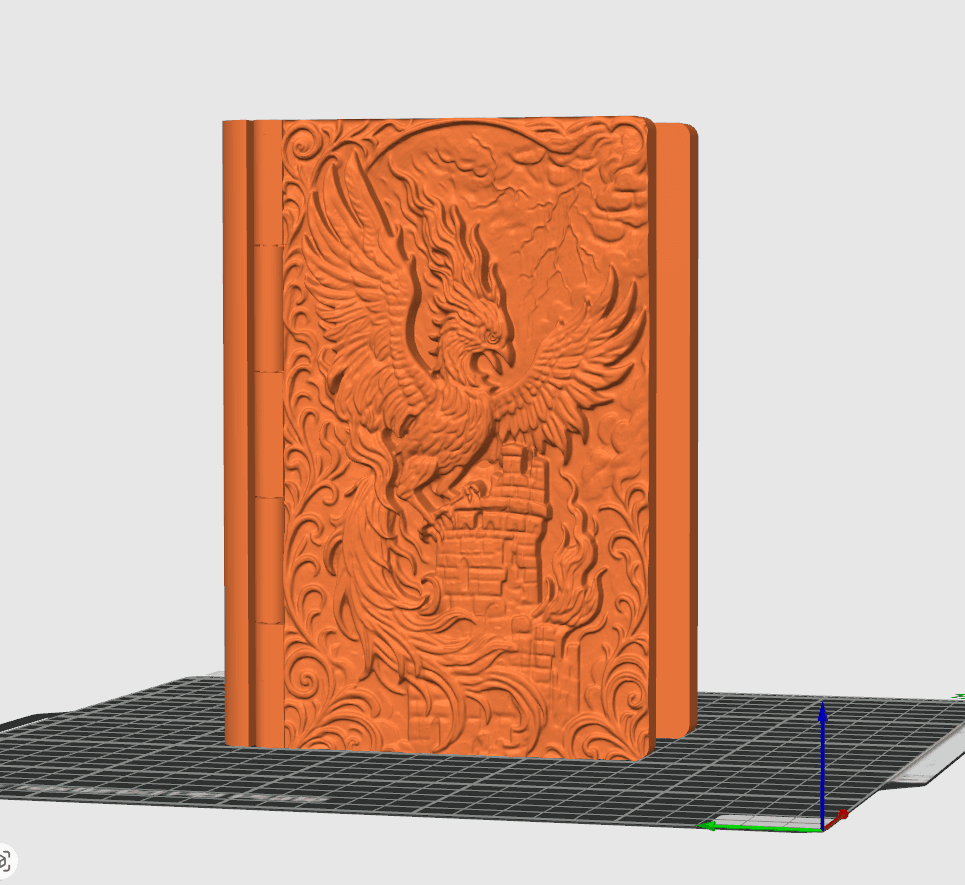 Stormfire Codex - Bookbox 3d model