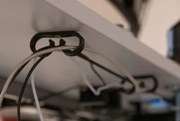 Cable Management Binocular Cable Clip (Actually Fast & Easy) 3d model
