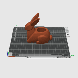 Bunny Rabbit STL Bundle - 3 LED Tealight Holders and Planter Vases 3d model