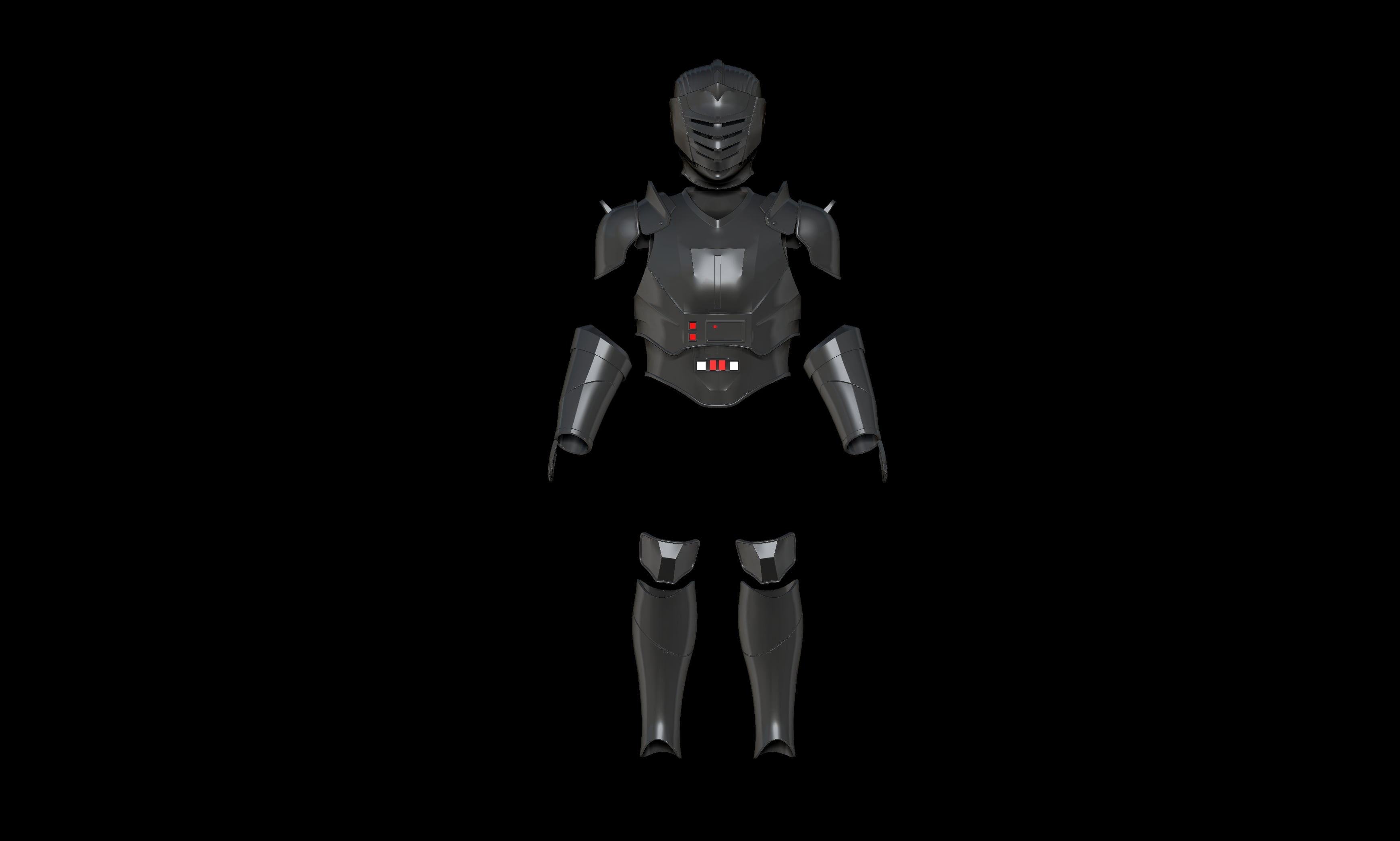 Marrok Full Armor– Inquisitor from Ahsoka Tano 3d model