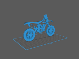 KTM - EXCF Wall Art 3d model