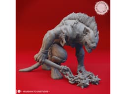Yeenoghu - Tabletop Miniature 3d model