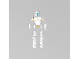 Moon Knight Mandalorian Armor 3d model
