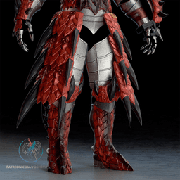 MH Rathalos Armor 3D Printer File STL 3d model
