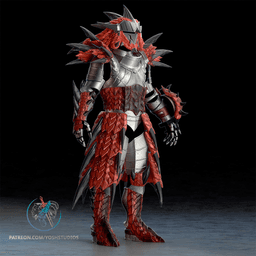 MH Rathalos Armor 3D Printer File STL 3d model