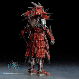 MH Rathalos Armor 3D Printer File STL 3d model