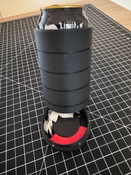Puck Stack Coozie with Pouch Puck 3d model