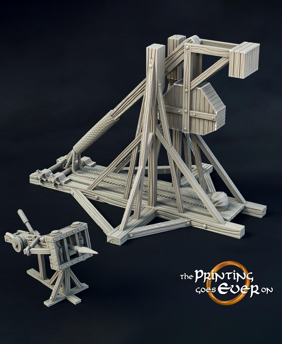 Gonthan Siege Weapons  3d model