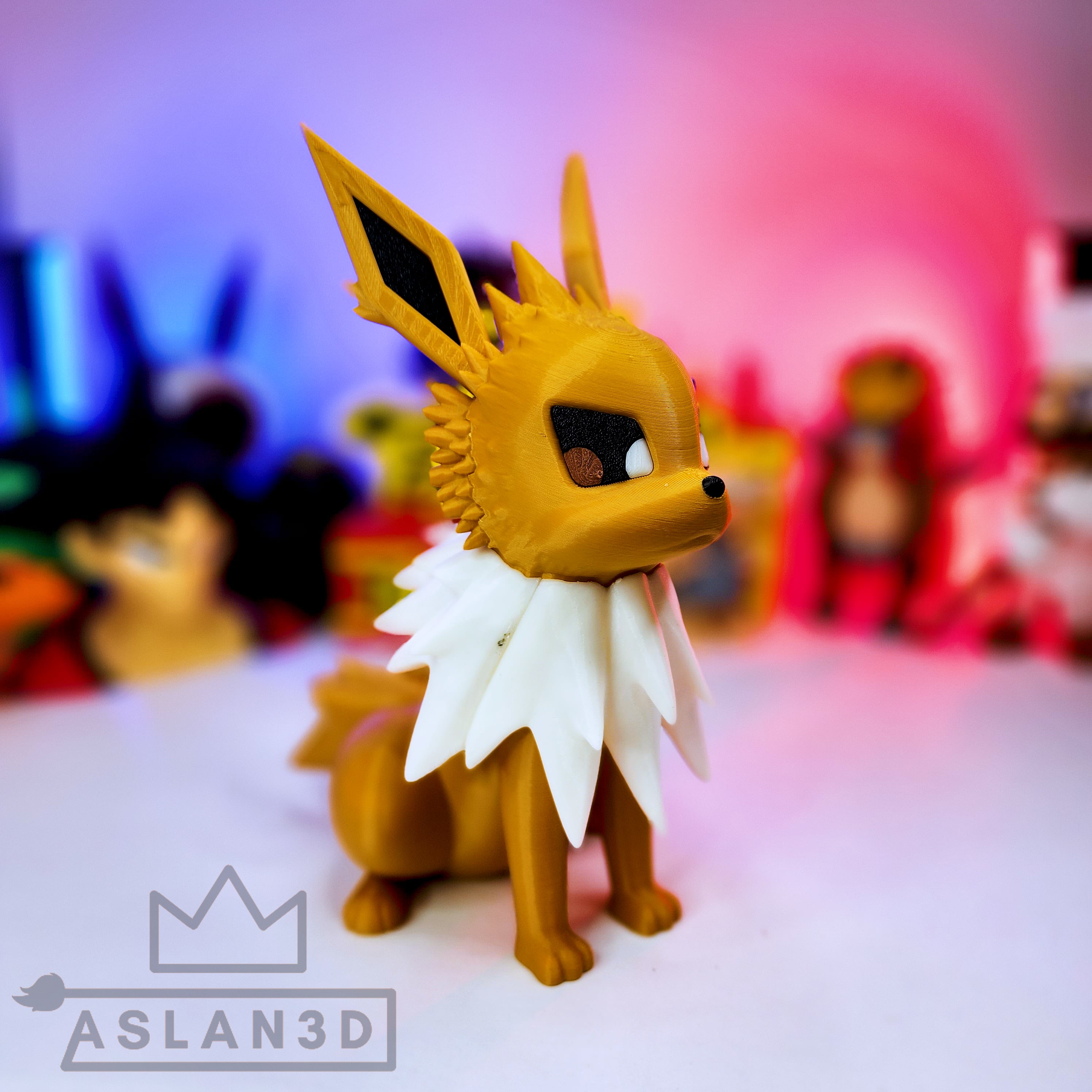 Free! Jolteon Multiparts 3d model
