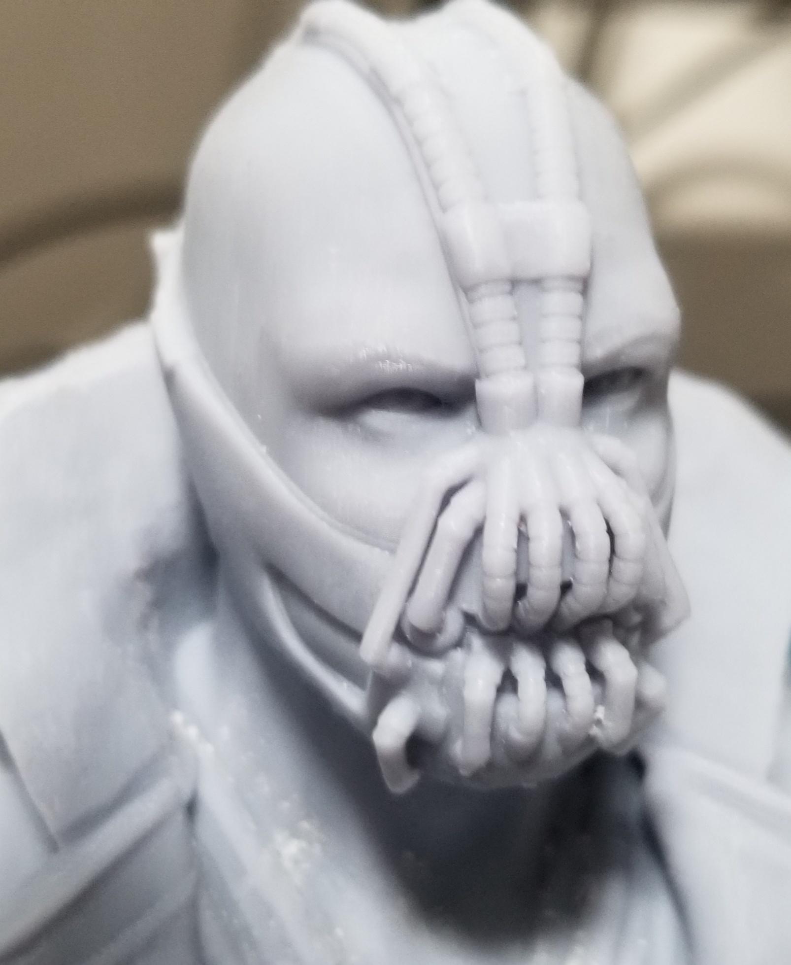 Bane Bust- Dark Knight Rises 3d model