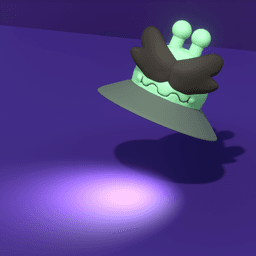 Alien UFO from planet Kool 3d model
