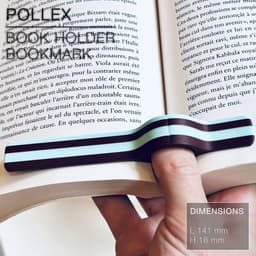 POLLEX | book holder & bookmark 3d model