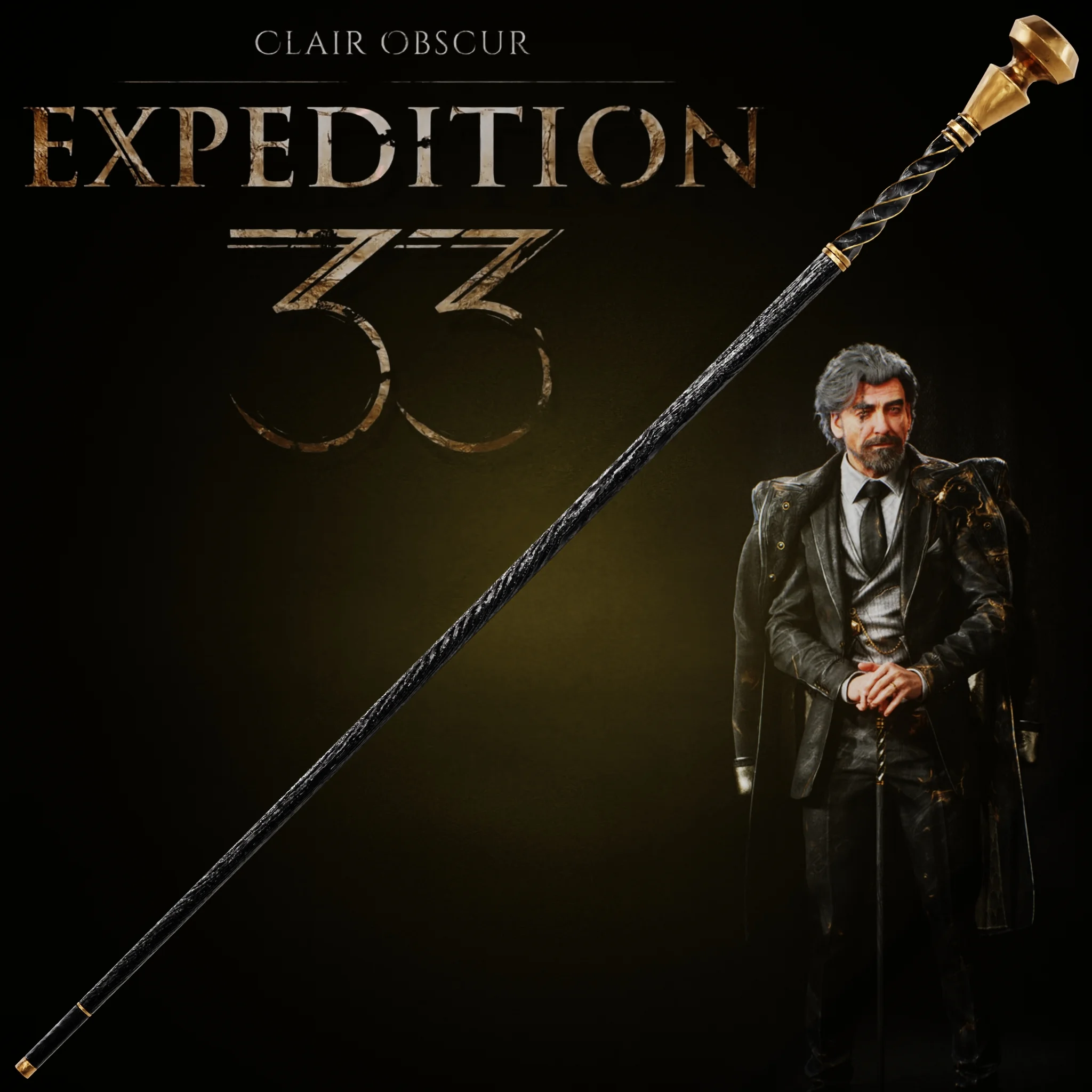 CLAIRE OBSCUR EXPEDITION 33 RENOIR CANE life size cosplay – Fan Art 3d model