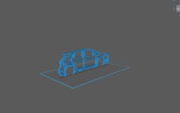 Ford - Focus RS 3 Wall Art 3d model