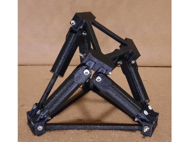 Stewart platform 3d model