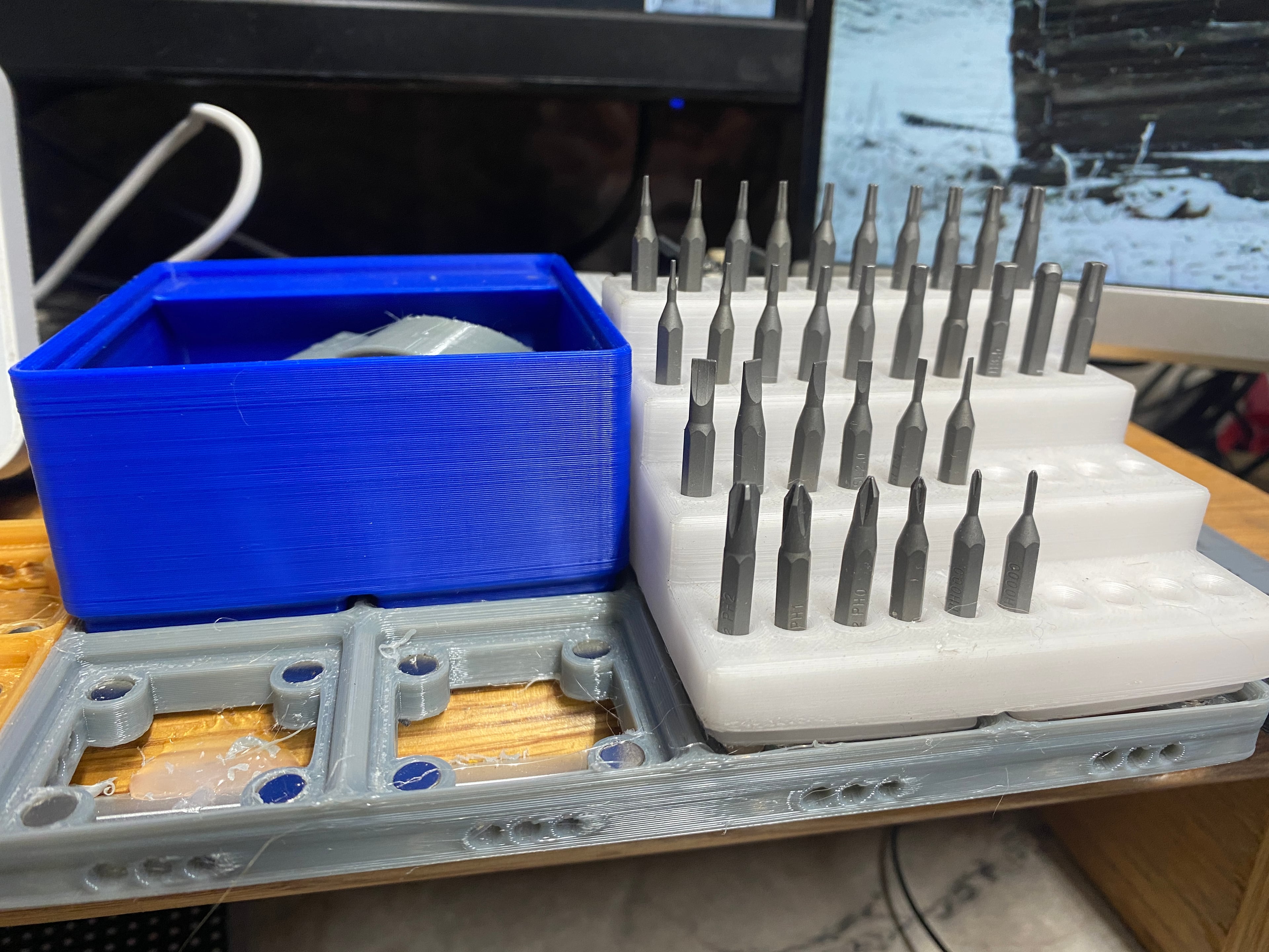 Tiered Bit holder.stl 3d model