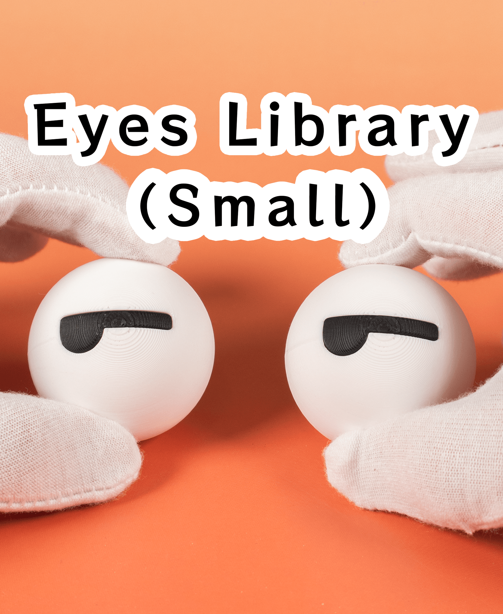 Small Eyes Libray 3d model