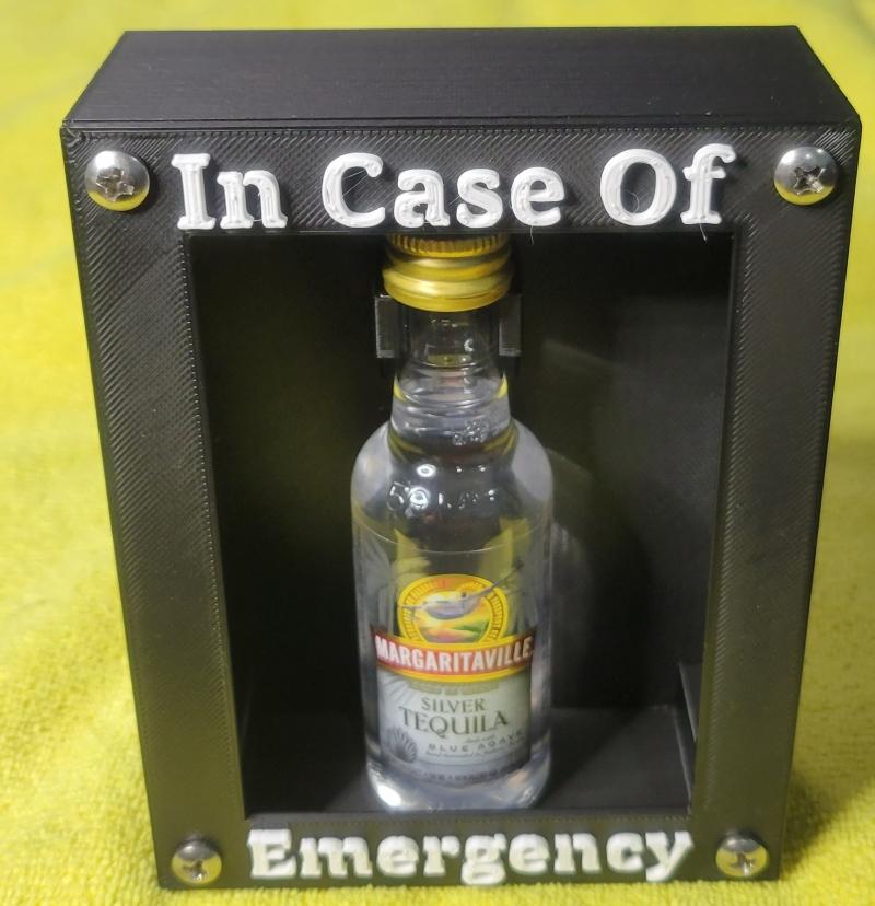  In Case Of Emergency Liquor Box 3d model