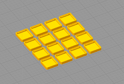 3058_ Botones Ascensor Marvi 3d model