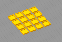 3058_ Botones Ascensor Marvi 3d model
