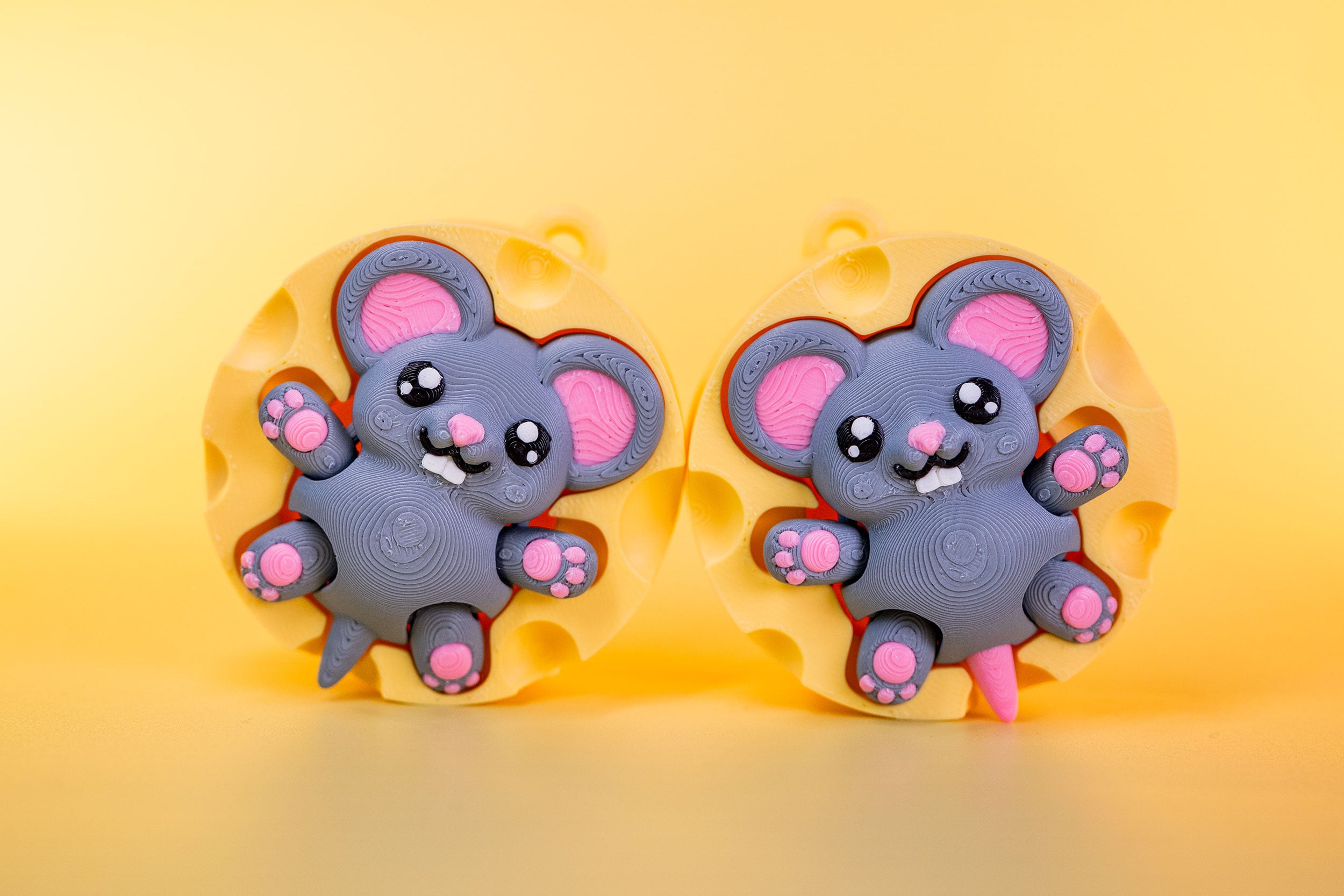 Clicky Mouse in Cheese Fidget | Subscriber Exclusive 3d model