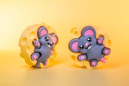 Clicky Mouse in Cheese Fidget | Subscriber Exclusive 3d model