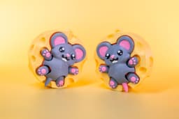 Clicky Mouse in Cheese Fidget | Subscriber Exclusive 3d model