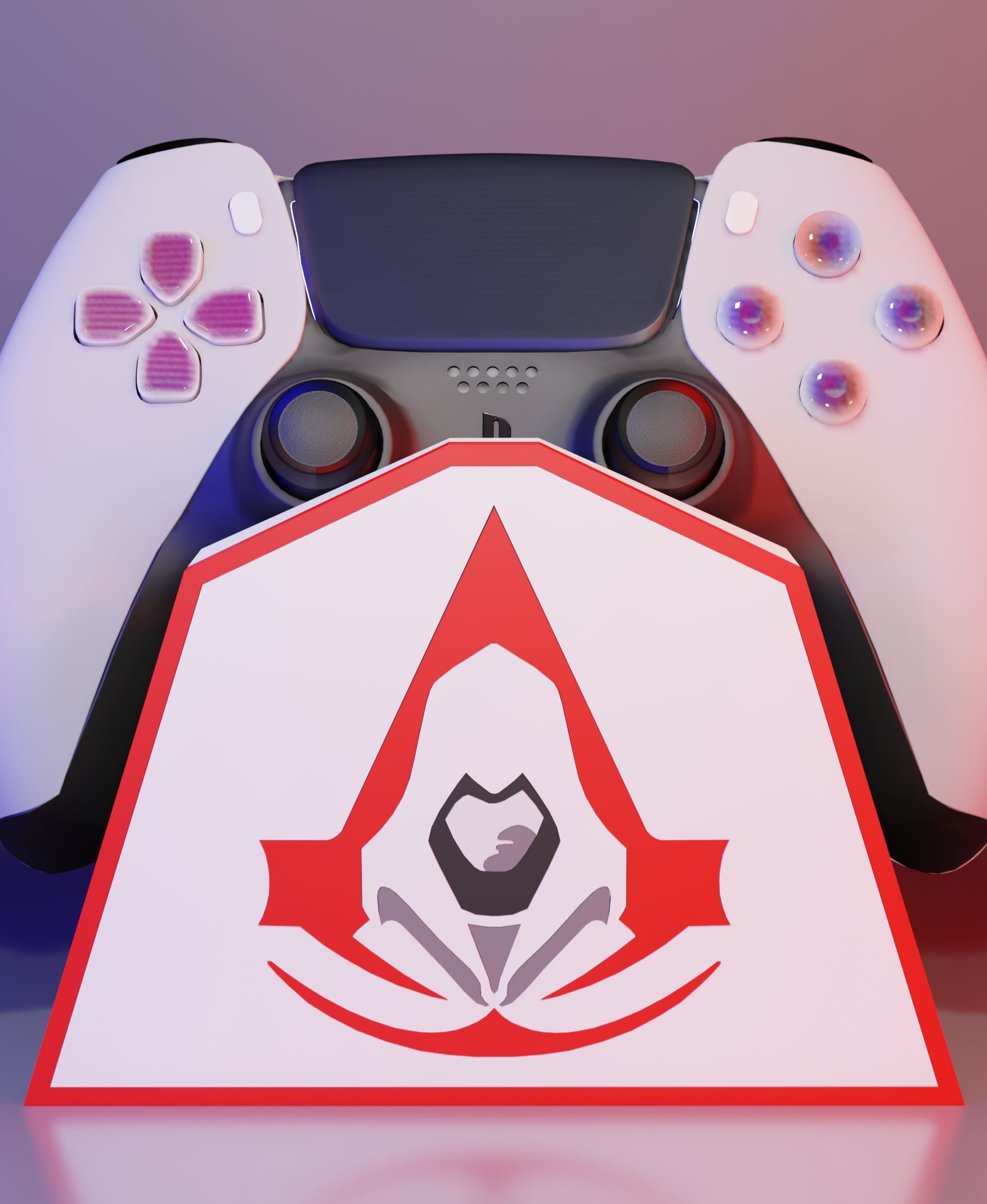 Assassin’s Creed Logo Controller Holder 3d model