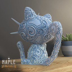 052. Meowth - Basic & Ornamental - Pokemon 3d model