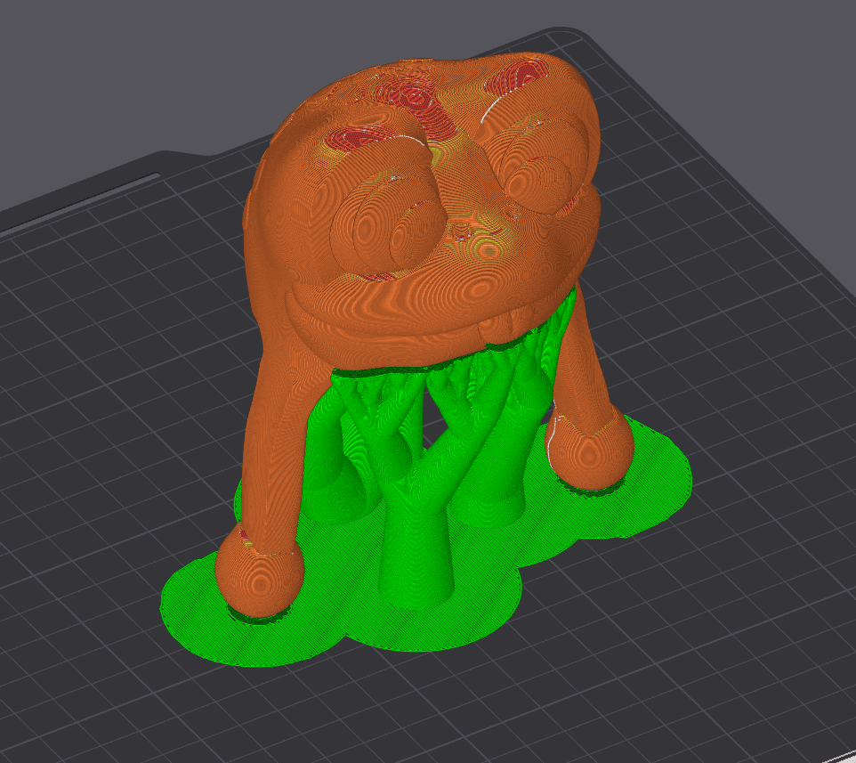 Frog Goose Gear for Porch Goose 3d model