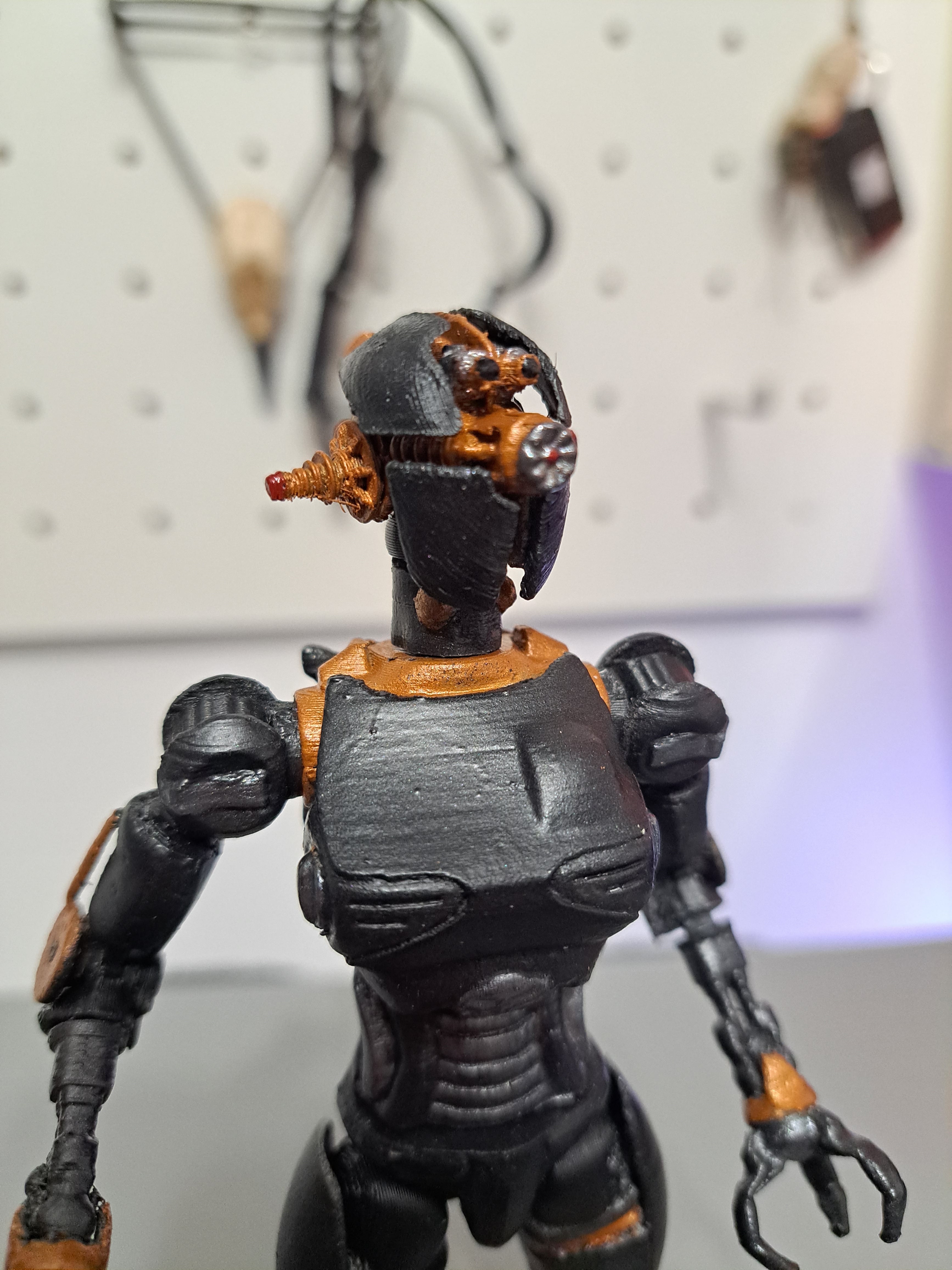 Fallout Assaultron Poseable Figure 3d model