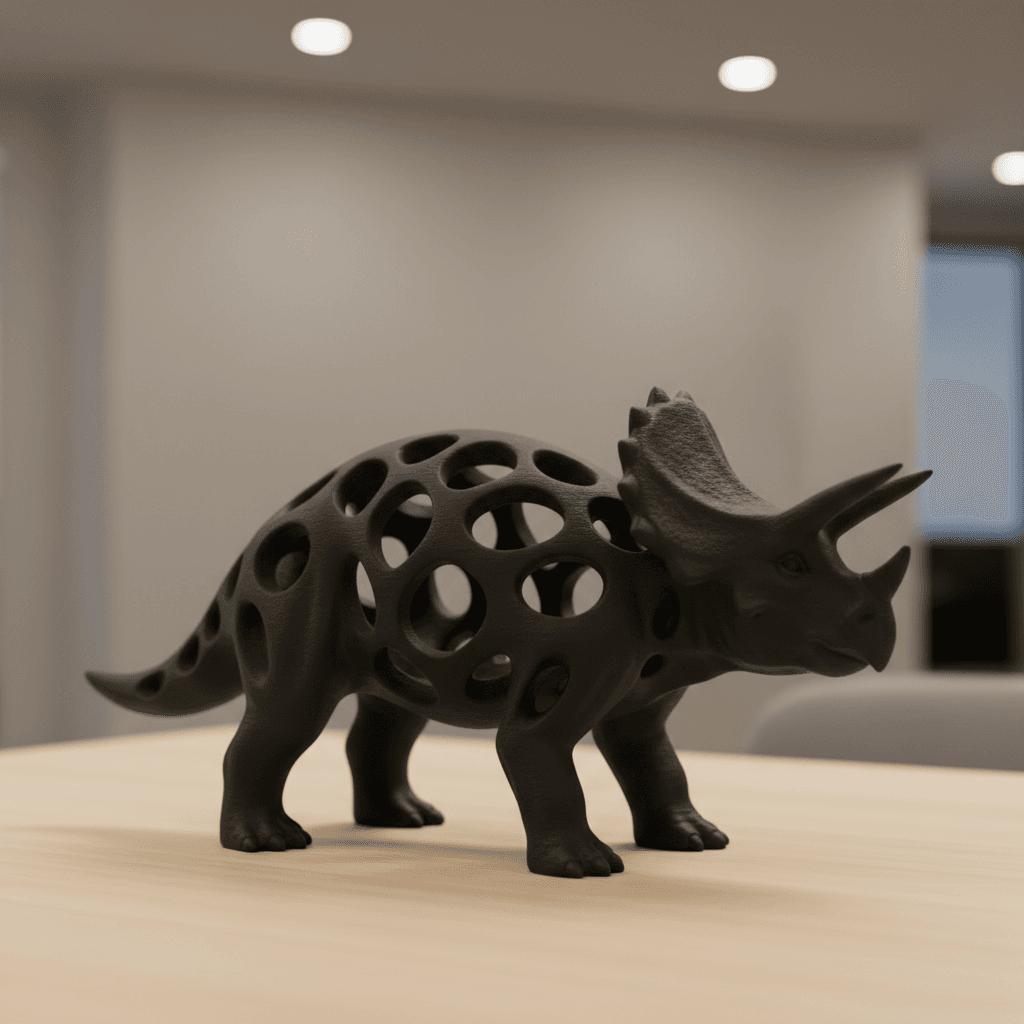 Artistic Resin Ornament STL 3d model