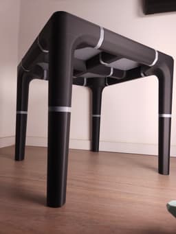 TSX 07: segmented coffee table 3d model